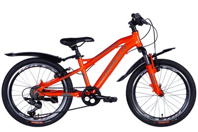 Велосипед AL 20" Formula BLACKWOOD AM Vbr рама-" с крылом Pl 2024 (оранжевый) OPS-FR-20-092 фото