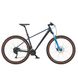 Велосипед KTM CHICAGO 291 29" рама L/48, сірий (чорно-блакитний), 2022 22809108 фото