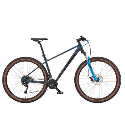 Велосипед KTM CHICAGO 291 29" рама XL/53, серый (черно-голубой), 2022 22809113 фото