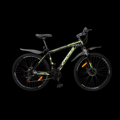 Велосипед CROSS Stinger 27.5" 18" чорний-Жовтий 27СTS-004315 фото