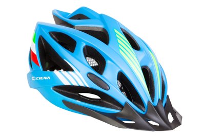 Шлем велосипедный с козырьком СIGNA WT-036 (синий) HEAD-035 фото