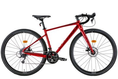 Велосипед 28" Leon GR-90 DD 2022 (красный с черным) OPS-LN-28-035 фото