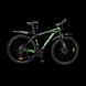 Велосипед CROSS Stinger 27.5" 18" чорний-Зелений 27СTS-004317 фото