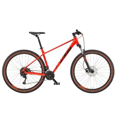 Велосипед KTM CHICAGO 271 27.5" рама M/43, помаранчевий (чорний), 2022 22811143 фото