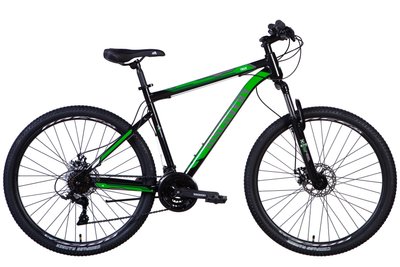 Велосипед 27.5" Discovery TREK 2024 (чорно-зелений ) OPS-DIS-27.5-056 фото