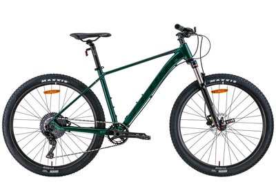 Велосипед 27.5" Leon XC-40 AM Hydraulic lock out HDD 2022 (зеленый с черным (м)) OPS-LN-27.5-123 фото
