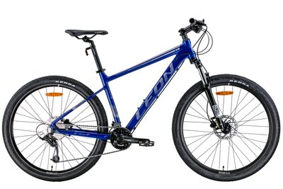 Велосипед 27.5" Leon XC-70 AM Hydraulic lock out HDD 2022 (синій із сірим) OPS-LN-27.5-134 фото