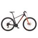 Велосипед KTM CHICAGO 272 27.5" рама M/43, чорний матовий (помаранчевий), 2022 22814113 фото