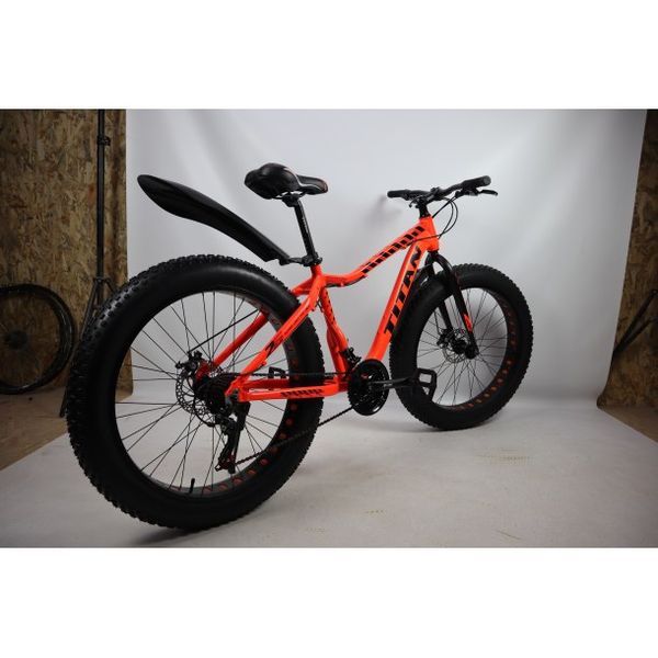 Велосипед Titan Crossover 26" 17" Оранжевый-Черный 264TWFT21-003616 фото