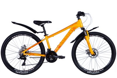 Велосипед 26" Discovery BASTION AM DD 2024 (светло-оранжевый) OPS-DIS-26-576 фото