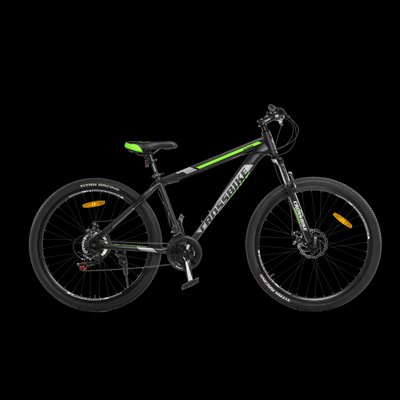 Велосипед CrossBike Storm 27.5" 19" Чорный-Зелёный 27CJPr-004390 фото