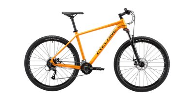 Велосипед 27.5" CYCLONE AX 19" Оранжевый 22-365 фото
