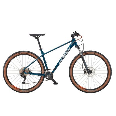 Велосипед KTM ULTRA FLITE 29" рама L/48, синій (сріблясто-помаранчевий), 2022 22803108 фото