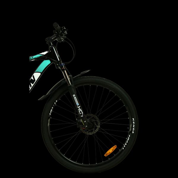 Велосипед Titan Gefest 2022 29" 20" чорний-Білий-Бірюзовий 29TWA-003596 фото
