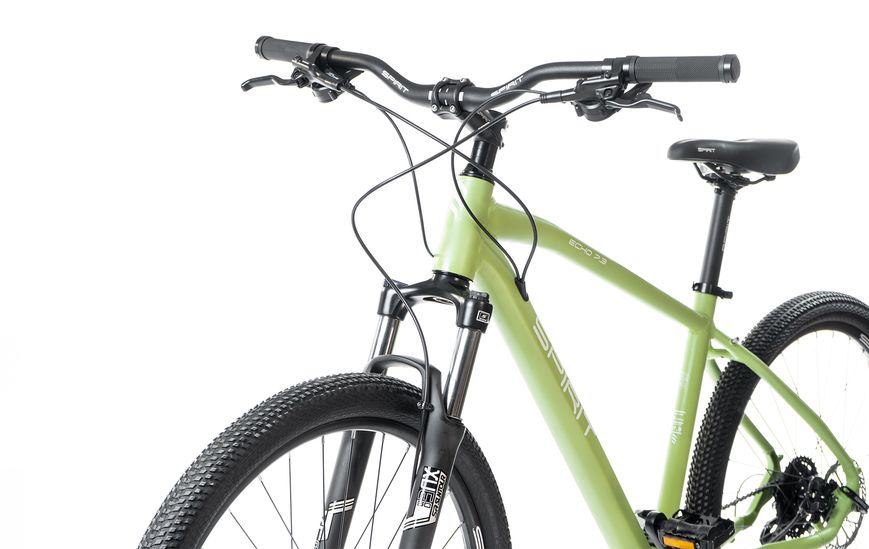 Велосипед Spirit Echo 7.3 27,5", рама S, оливковий, 2021 52027107340 фото