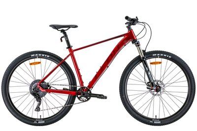 Велосипед 29" Leon TN-40 AM Hydraulic lock out HDD 2022 (красный с черным) OPS-LN-29-130 фото