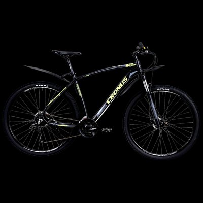 Велосипед Cronus FANTOM 27.5" 19.5" Чёрный-Салатовый 27CRN-003431 фото