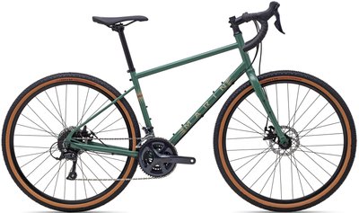 Велосипед 28" Marin FOUR CORNERS рама - L 2023 Gloss Green/Tan SKD-99-65 фото
