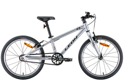 Велосипед 20" Leon GO Vbr 2022 (сірий з чорним) OPS-LN-20-005 фото