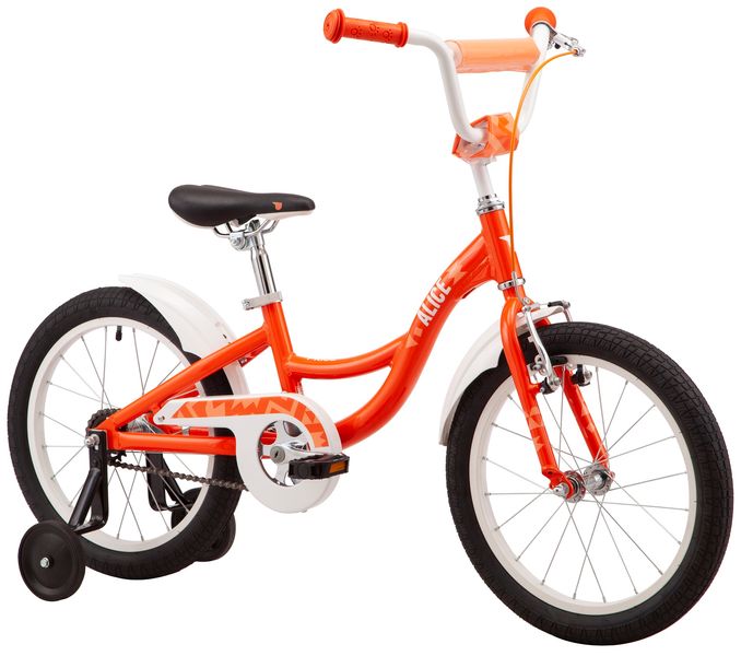 Велосипед 18" Pride ALICE 18 2023 оранжевый SKD-54-84 фото