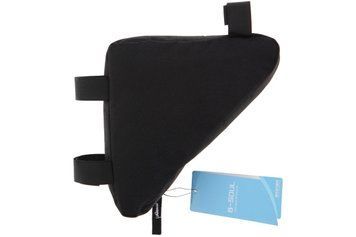 Велосумка на раму "трикутник" BC-BG064 20 * 18 * 4cm чорний BIB-044 фото