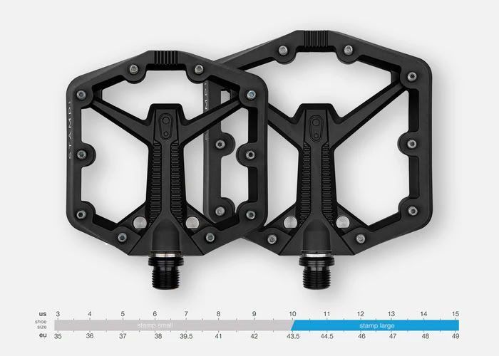 Педалі Crankbrothers STAMP 1 (GEN. 2), розмір S (37-43 eu), зелені PED-89-89 фото