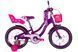 Дитячий велосипед Formula Kid FLOWER PREMIUM 16&Prime;, фіолетовий, 2026 OPS-FRK-16-244 фото
