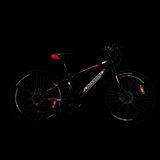 Велосипед CROSSBIKE Spark D-Al 26 13 Чорний-Червоний 26CJPr-004462 фото