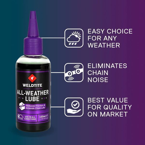 Мастило для ланцюга Weldtite 03048X ALL-WEATHER LUBE, 1л LUB-40-34 фото