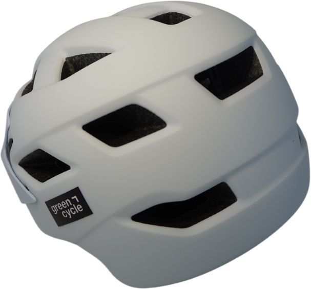 Шолом дитячий Green Cycle ONYX розмір 48-52 см білий HEL-78-44 фото