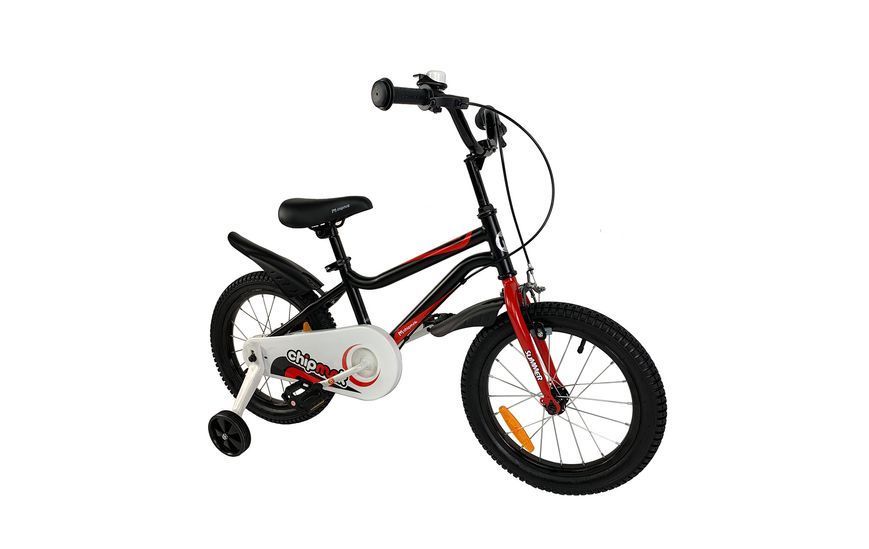 Велосипед дитячий RoyalBaby Chipmunk MK 16", OFFICIAL UA, чорний CM16-1-black фото