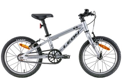 Велосипед 16" Leon GO Vbr 2022 (сірий із чорним) OPS-LN-16-001 фото