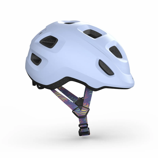 Дитячий велошолом MET Hooray Lilac, XS (46-52 см), бузковий матовий 3HM 144 CE00 XS VI1 фото