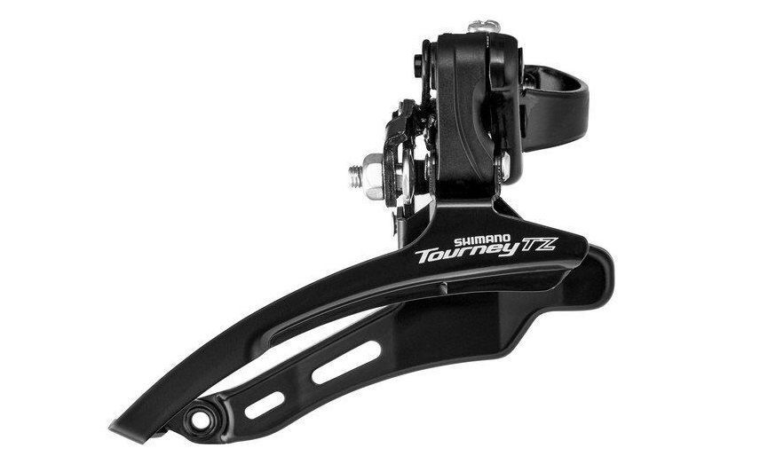 Переключатель перед. индекс. под трубу 28,6мм в/тяга черн. SHIMANO FD-TZ500 DERF-085 фото