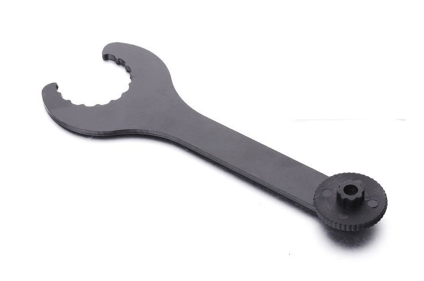 Ключ для кареток пiд шатуни з iнтегрованою вiссю KEN TECH KL-9731С (Shimano Hollowtech ll) INS-499 фото