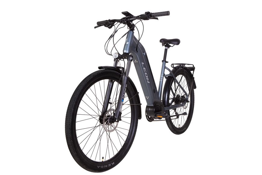 Электровелосипед 27.5" Leon OXFORD 500Вт 48В 12.8Ач 2022 (темно-серый (м)) ELB-LN-27.5-003 фото