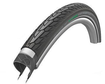 Покришка 28x1.75 (47-622) Schwalbe ROAD CRUISER PLUS PunctureGuard, TwinSkin B/B + RT HS484 GREEN 50EPI TIR-40-38 фото