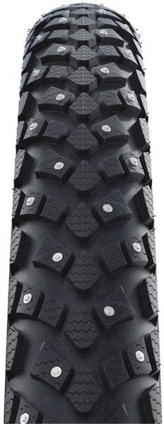 Покришка 28x1.35 700x35C (35-622) Schwalbe MARATHON PLUS SPIKE SmartGuard, TwinSkin, B/B+RT HS396 240 Steel Studs WiC 67EPI TIR-86-68 фото