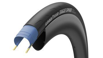 Покришка 700x28C (28-622) GoodYear EAGLE Sport tube type, folding, black, 60tpi TIR-27-47 фото