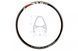 Обід 24 "AL 36H 14G двустін. З проточкою RACE HLQC-04 під Vbr чорн. RIM-24-001-10 фото 1