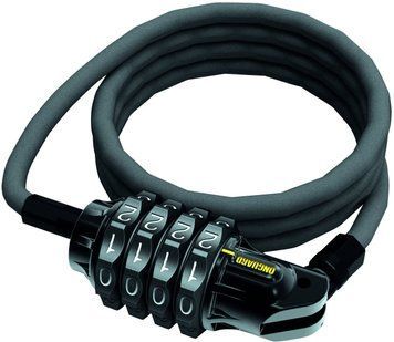 Замок ONGUARD TERRIER Combo 4 кодовий на 4 цифри, трос 120см х 6мм LCK-37-07 фото