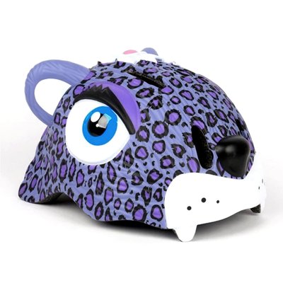 Шлем велосипедный Crazy Safety "Пурпурный леопард" HEAD-065 фото