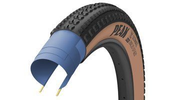 Покришка 29x2.25 (57-622) GoodYear PEAK tubeless complete, folding, black/tan, 120tpi TIR-54-31 фото