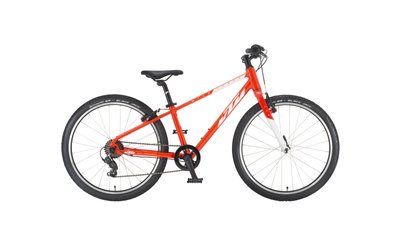 Велосипед KTM WILD CROSS 24" рама 35, оранжевый (белый), 2022 21242100 фото