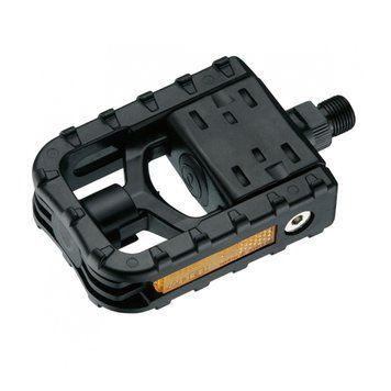Педалі VP VP-F55 складані, 9/16" х20Т, вісь сталь, корпус чорний нейлон PED-42-42 фото