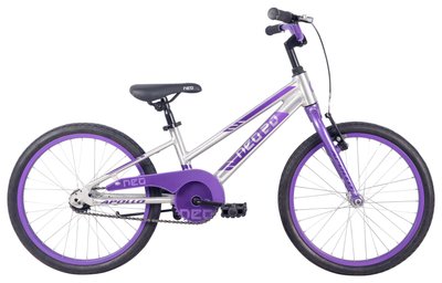 Велосипед 20" Apollo NEO girls Brushed Alloy / Lavender / Purple Fade SKD-85-57 фото