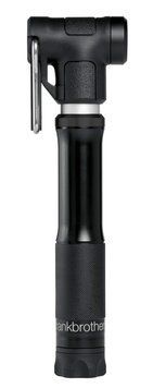 Мінінасос Crankbrothers STERLING S, алюмінієвий, smart head, 100 psi / 7 bar, чорний PUM-98-86 фото