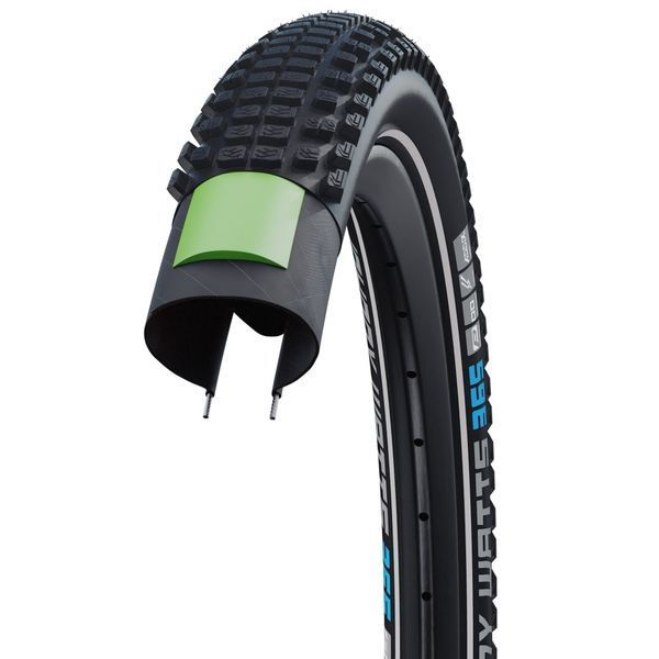 Покришка 27.5x2.35 (60-584) SCHWALBE JOHNNY WATTS 365 Perf, DD, GreenGuard HS618 ADDIX 4Season 67EPI B TIR-96-69 фото