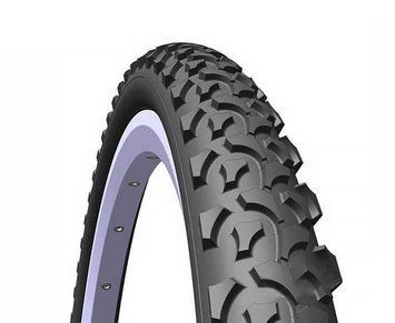 Покришка 24x1.75x2 (47-507) Rubena RAPID V36 Classic, чорна TIR-P2-05 фото