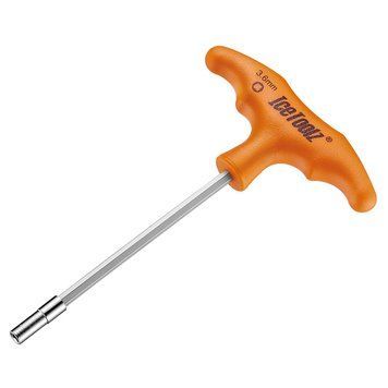Ключ Ice Toolz 12D7 для спиць 3.6mm з Т-подібною ручкою під квадратний ніпель TOO-47-29 фото